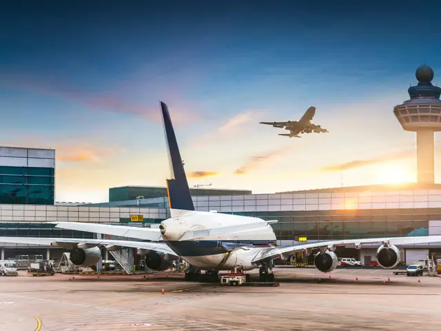 Aircraft and airport terminal