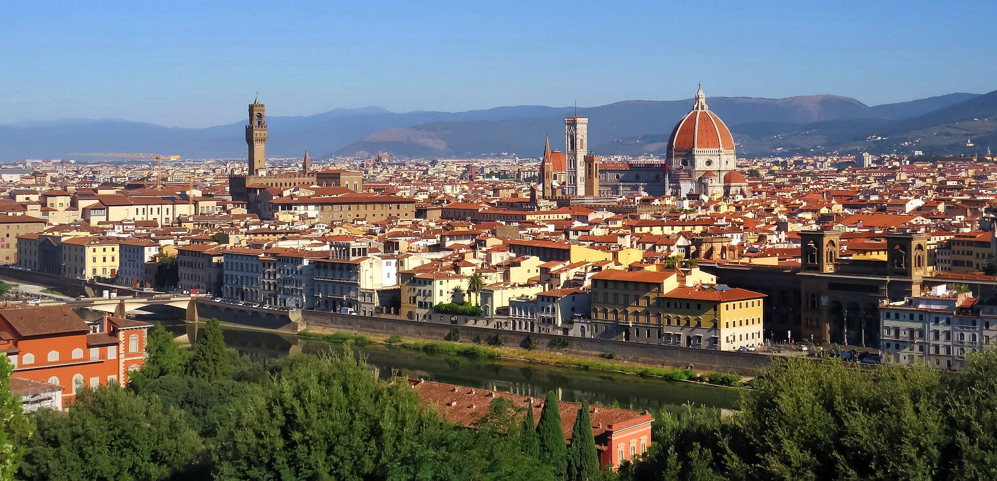Rome to Florence private transfer with chauffeur