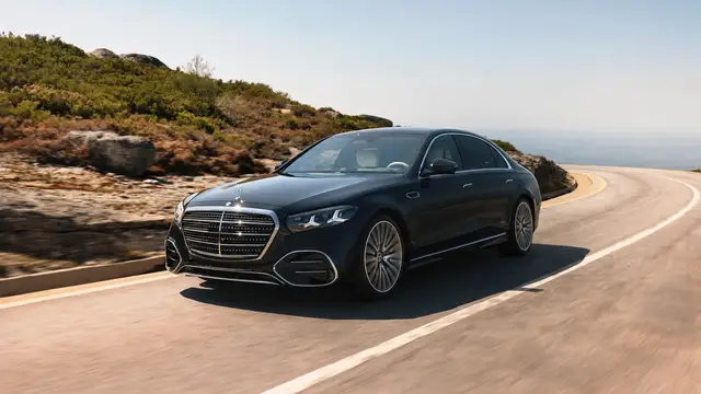 Mercedes sedan for private chauffeur journeys