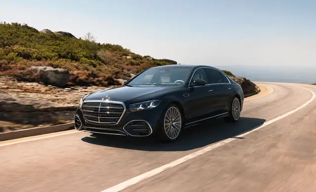 Mercedes sedan for private long-distance transfers