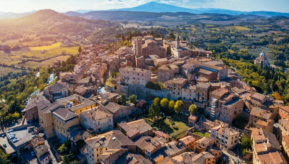 View of Montepulciano