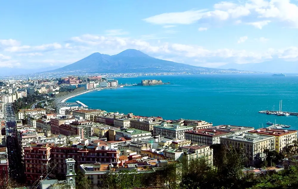 Naples waterfront and bay