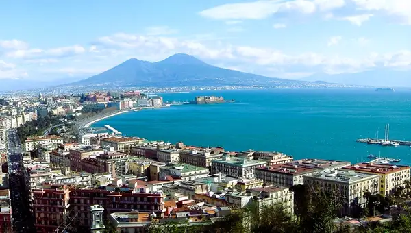 Naples and its waterfront